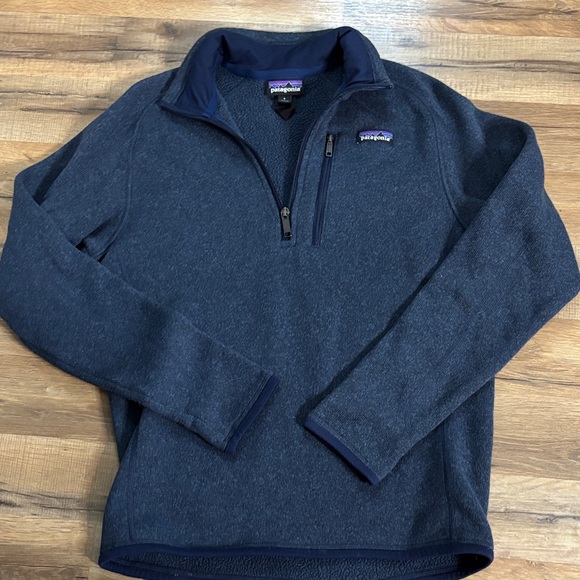 Patagonia Other - Patagonia Men's Dark Navy Half-Zip Fleece Pullover